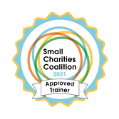 Small Charities Coalition approved trainer badge